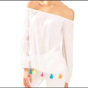 Lily Pulitzer Enna Off The Shoulder Top